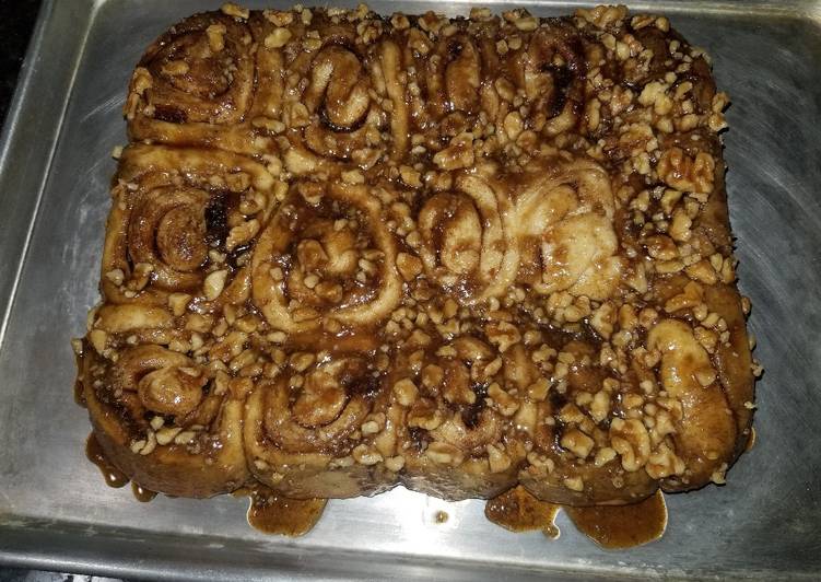 Recipe of Perfect Cinnamon date pecan rolls