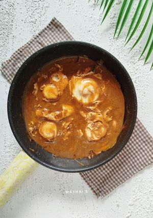 Foto resep Rendang Telur Ceplok
