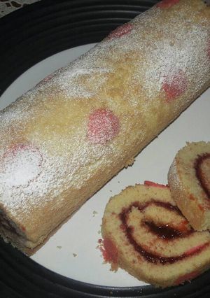 Foto resep Swiss Roll strawbery