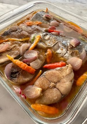 Foto resep Steam Tenggiri Asam