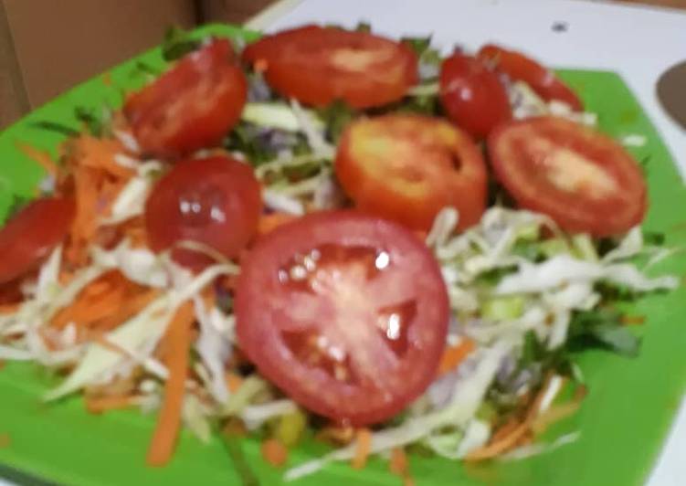 Simple Way to Make Homemade Tomatoes salad Cooking Basics for Beginners