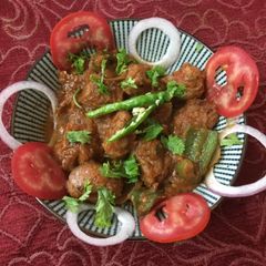 A picture of Kadhai Soya Nuggets.