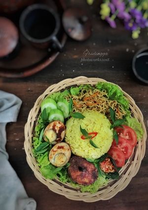 Foto resep Paket Nasi kuning Banjar