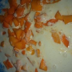 A picture of Jhat phat creamy mango dessert.