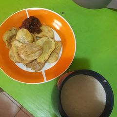 A picture of Kunun gyada.