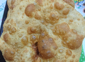 Una foto de Tortas fritas con leche en polvo