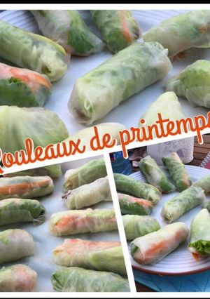 Une photo de Rouleau de printemps