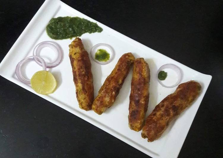 Recipe of Perfect Chicken Cheese Kabab