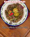 Sambal Terasi Simple, bikin nambah terus!