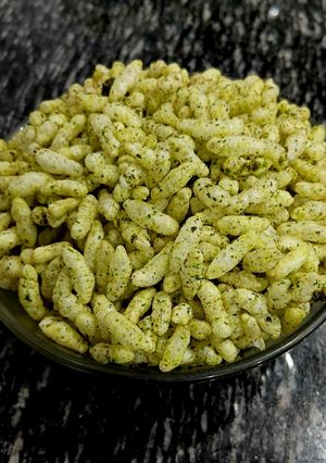 A picture of Panipuri flavour mamara.