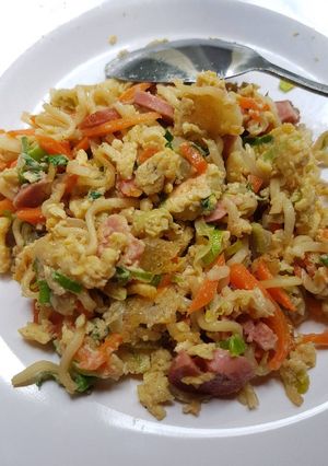 Foto resep Mie goreng orak arik telur