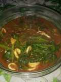 Sambal kangkung cumi