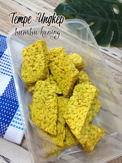 Foto resep Tempe Ungkep Bumbu Kuning