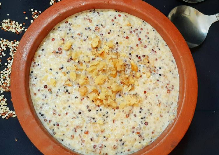 Recipe of Favorite Quinoa phirni with caramel flavour