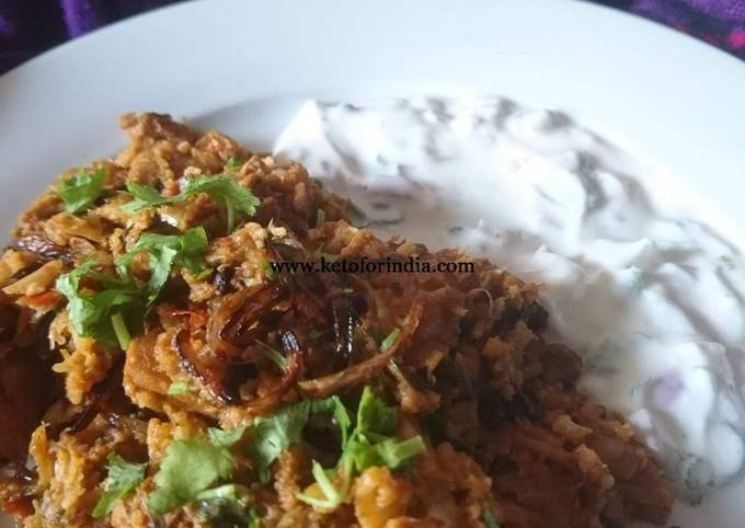 Keto Chicken Biryani