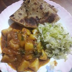 A picture of Potatoe Curry.