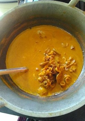 Foto resep Gulai cumi jengkol