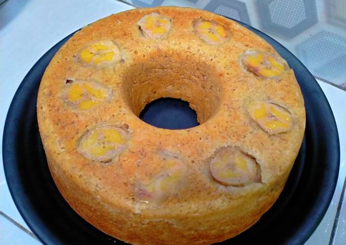 Langkah Mudah untuk Menyiapkan Banana Cake / Bolu Pisang Panggang Anti Gagal
