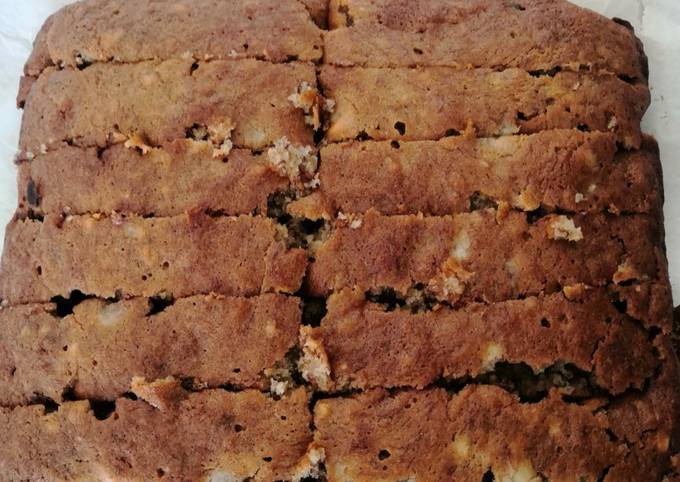 Simple Way to Make Any-night-of-the-week Banana Cake with Chocolate Chips