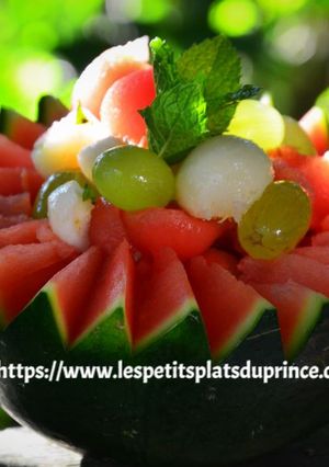 Une photo de Salade de fruits jolie, jolie..