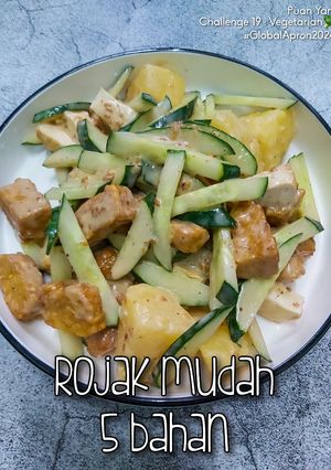Gambar Rojak Mudah 5 Bahan