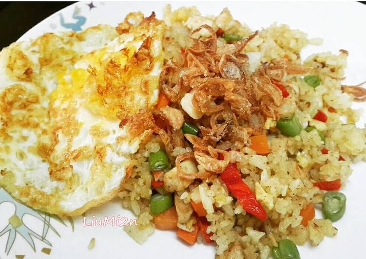 Resep Thai Curry Fried Rice Mix by Pocket Chef Anti Gagal