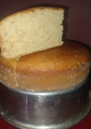Una foto de Bizcochuelo Sin Huevo