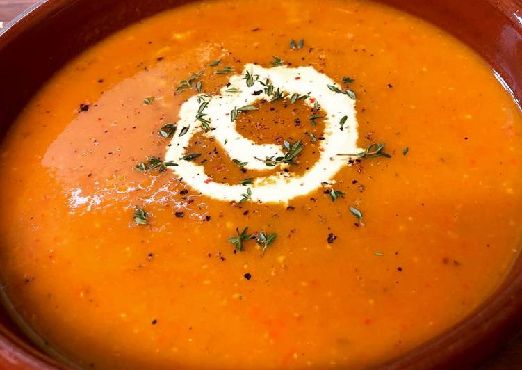 Recipe of Any-night-of-the-week Roasted Butternut Squash Soup