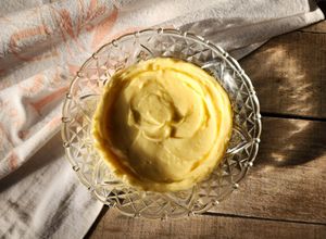 Una foto de ✨Crema pastelera sin azúcar apta diabéticos ✨ Al microondas, fácil y rápida ✨