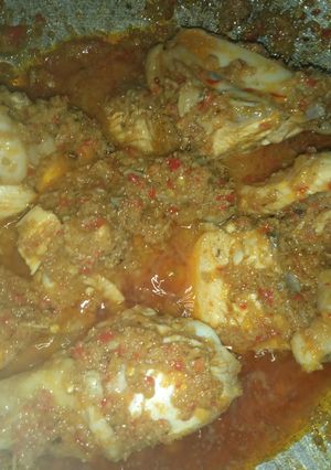 Foto resep Ayam rica-rica bumbu lengkuas