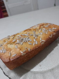 Una foto de Budín de banana libre de gluten