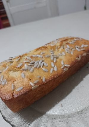 Una foto de Budín de banana libre de gluten