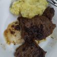 Simple sirloin steak