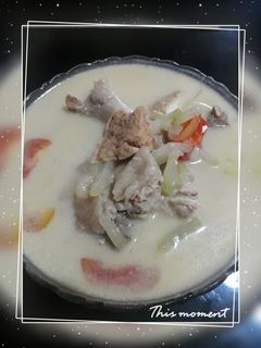 Foto resep Opor tahu campur