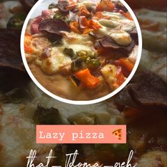 A picture of Lazy pizza.