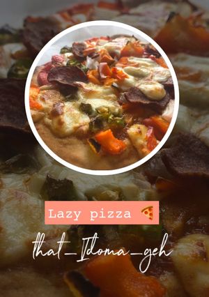 A picture of Lazy pizza.