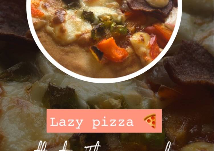 Easiest Way to Prepare Ultimate Lazy pizza