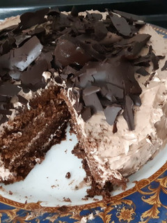 Foto resep Dark Coffee Forest Cake (no alkohol)