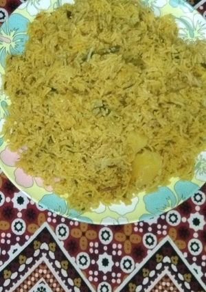 A picture of Alu rice.