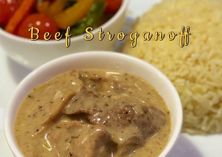 Beef Stroganoff