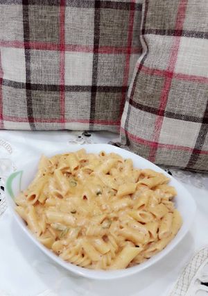 صورة لوصفة باستا بالصوص الابيض