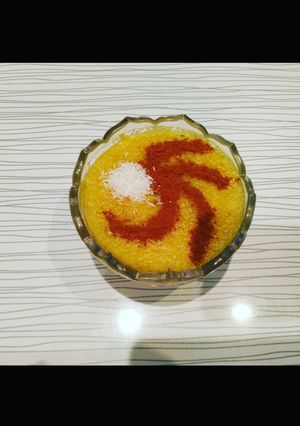 عکسی از دستور شله زرد