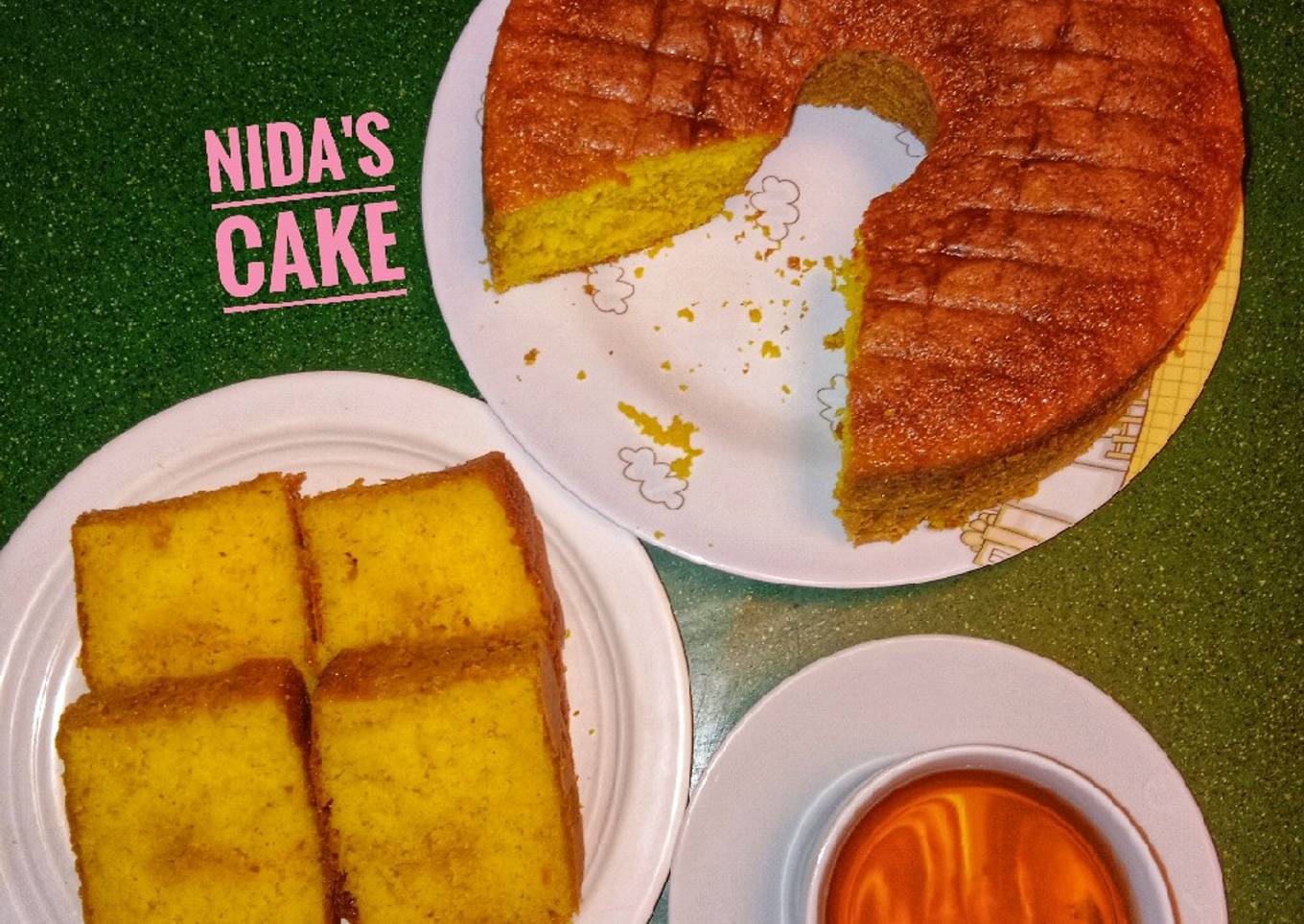 Resep Pumpkin Cake / Kue bolu labu kuning yang Lezat Sekali
