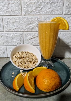 Una foto de 06/08 📅🍊 Batido de naranja🍊 Receta 5️⃣0️⃣