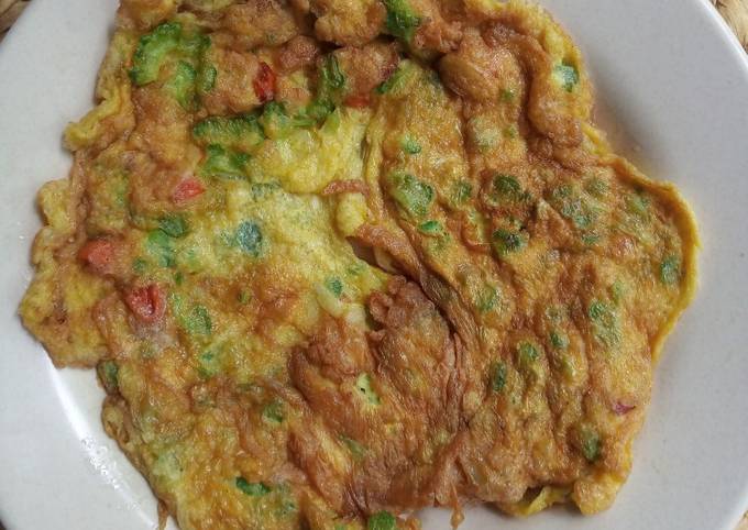 Resep Telur Dadar Pare Oleh Meieka Cookpad