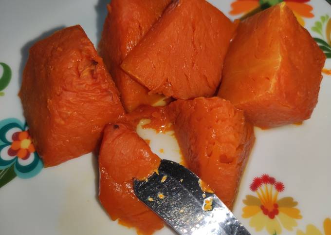 Детское меню: Запечённая тыква