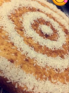 صورة لوصفة بسبوسة بدون قطر 👌🏻