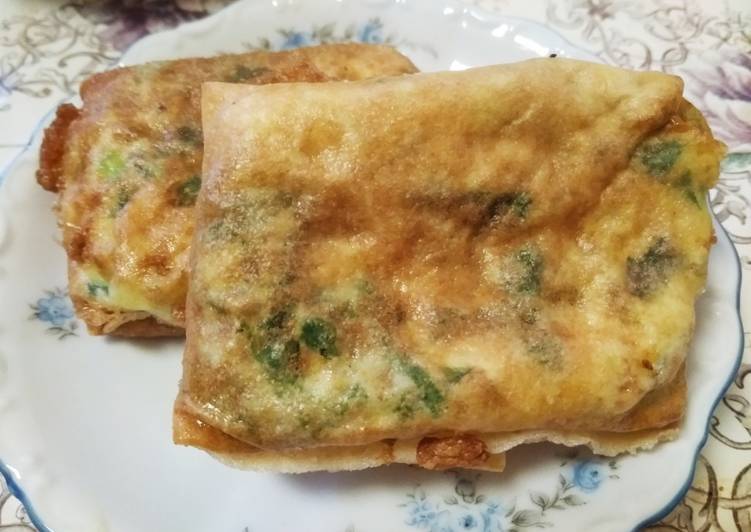 Martabak telur mini