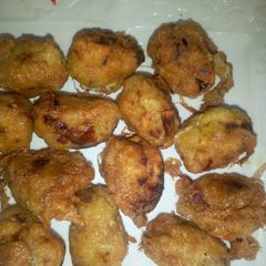A picture of Yam balls.