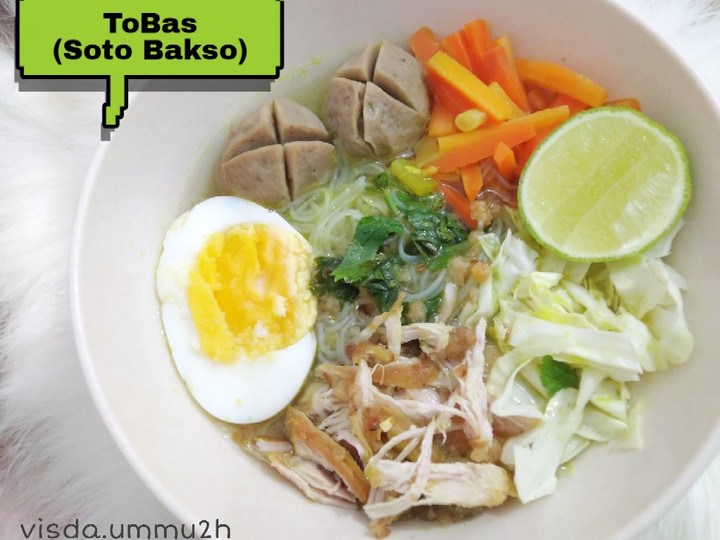 Standar Resep praktis buat ToBas (Soto Bakso) yang enak